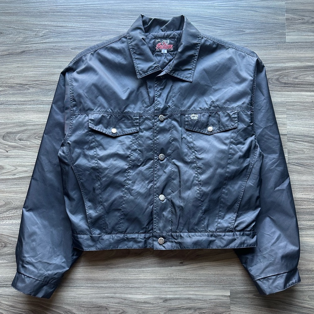 Vintage 90’s Indian Motorcycle Biker Jacket